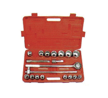 Socket Set (MM) - (21 PC x 3/4)