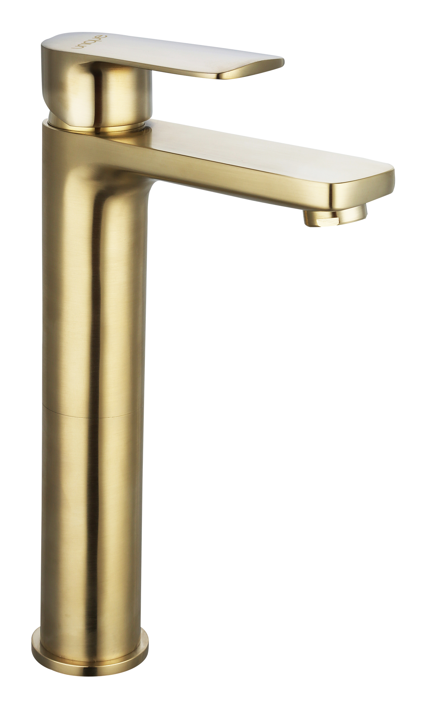 Single lever basin mixer Yellow Gold Color