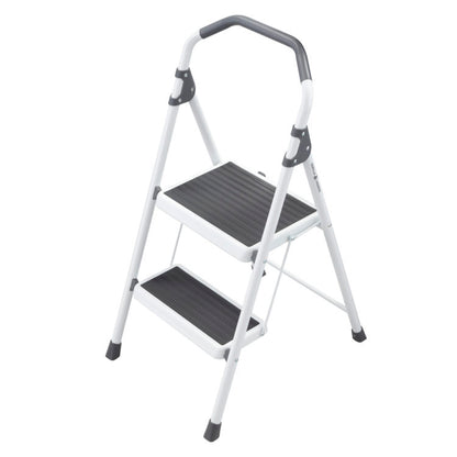 2-Step Steel Lightweight Step Stool Ladder 225 lbs. Gorilla