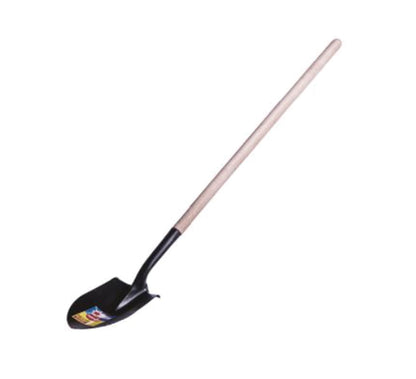 Round Point Shovel Long Handle (wood)