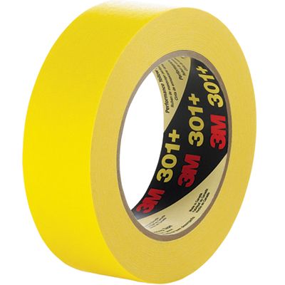 3M™ Performance Yellow Masking Tape, 24 mm x 55 m