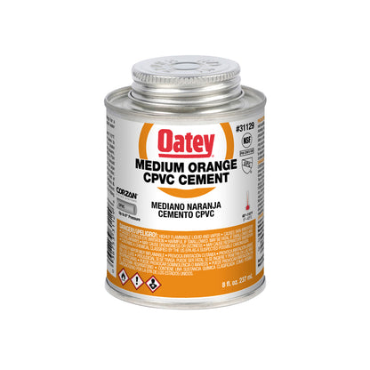 8 OZ CPVC CEMENT-ORANGE