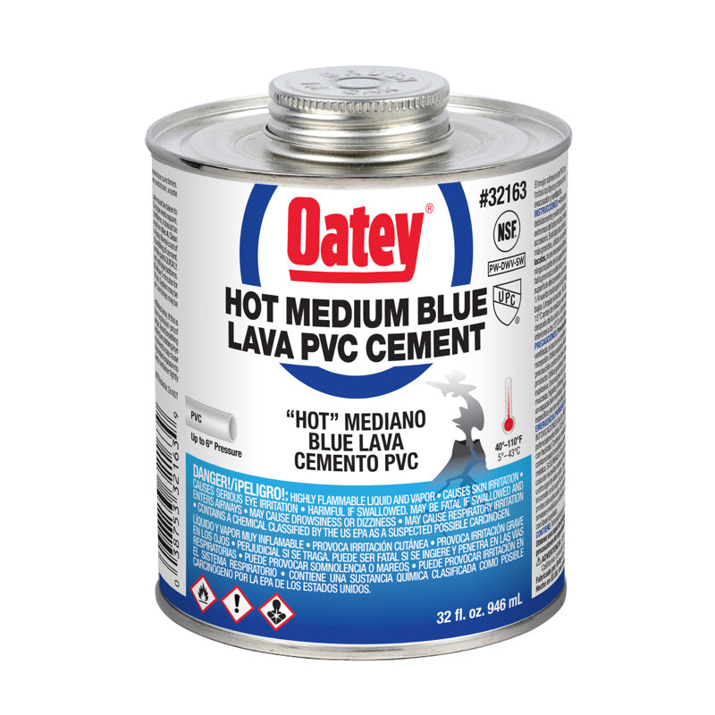 32 OZ BLUE LAVA PVC CEMENT