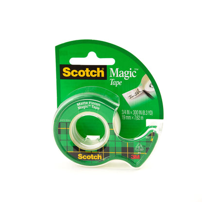 Scotch® Magic™ Tape, 3/4 in x 300 in