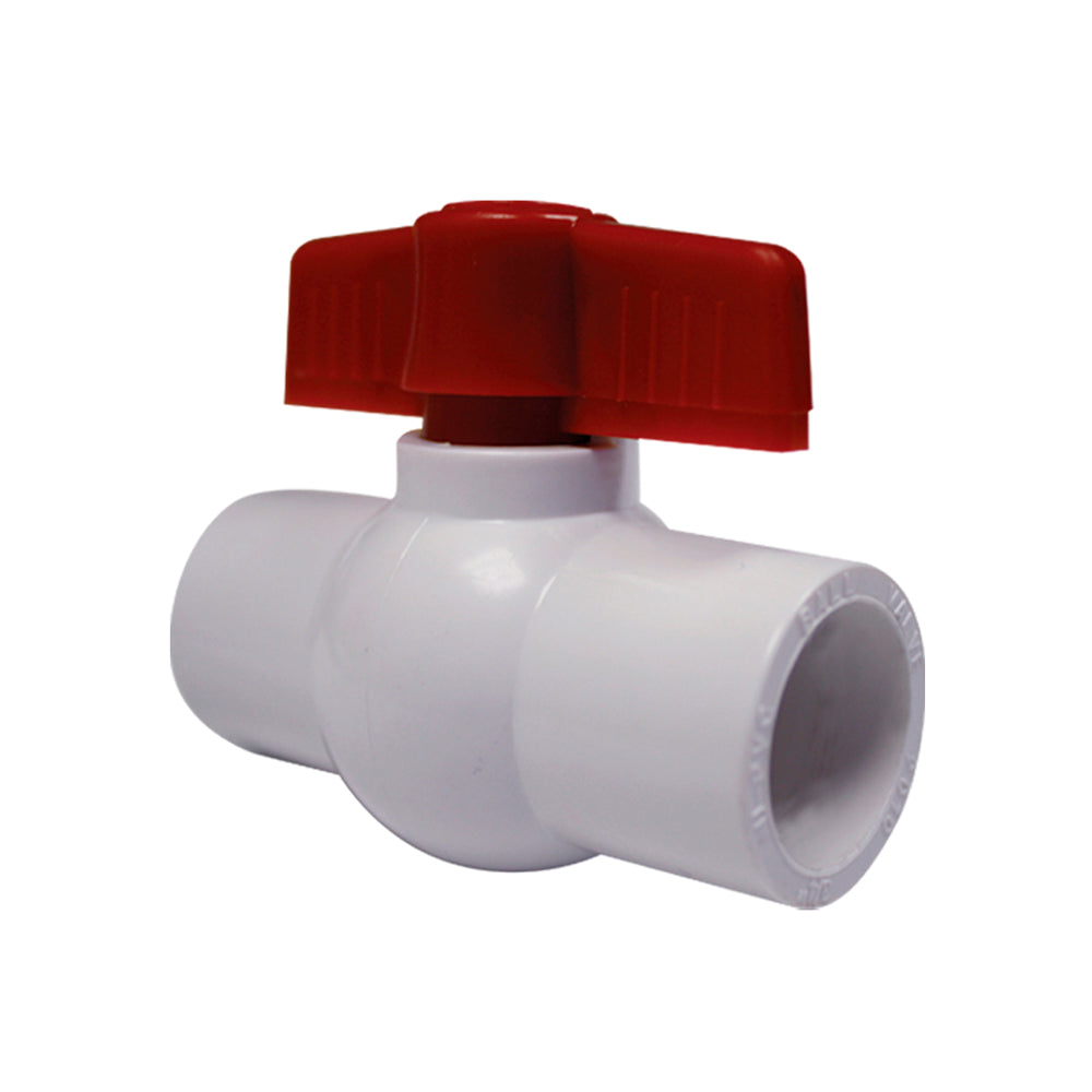 1" PVC Slip Compact Ball Valve