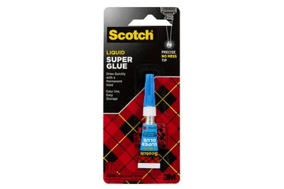 Scotch® Super Glue Liquid, .07 oz, 1-Pack