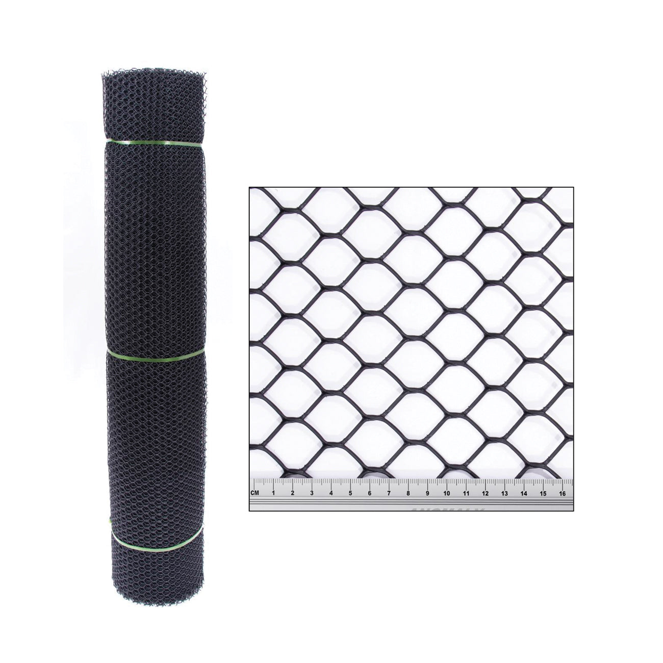 3/4'' Chicken Mesh Black Color 6ft x 98 ft – SUNICO