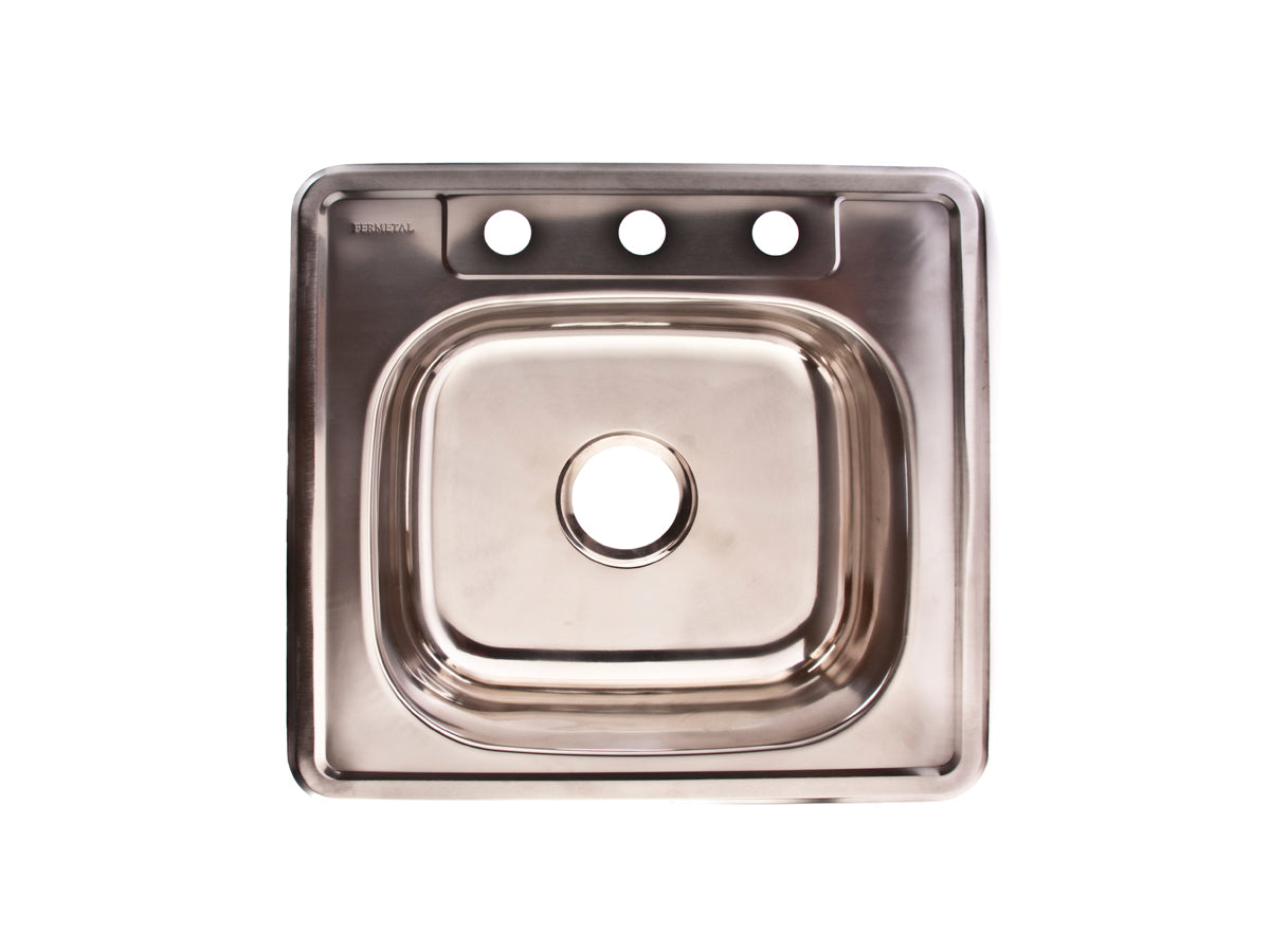 21 X 20 X 6 Top Mount Sink SUNICO 21 x 20 x 6 top mount sink sunico